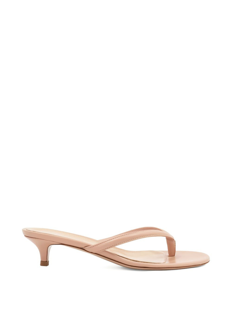 thong-strap sandals 1