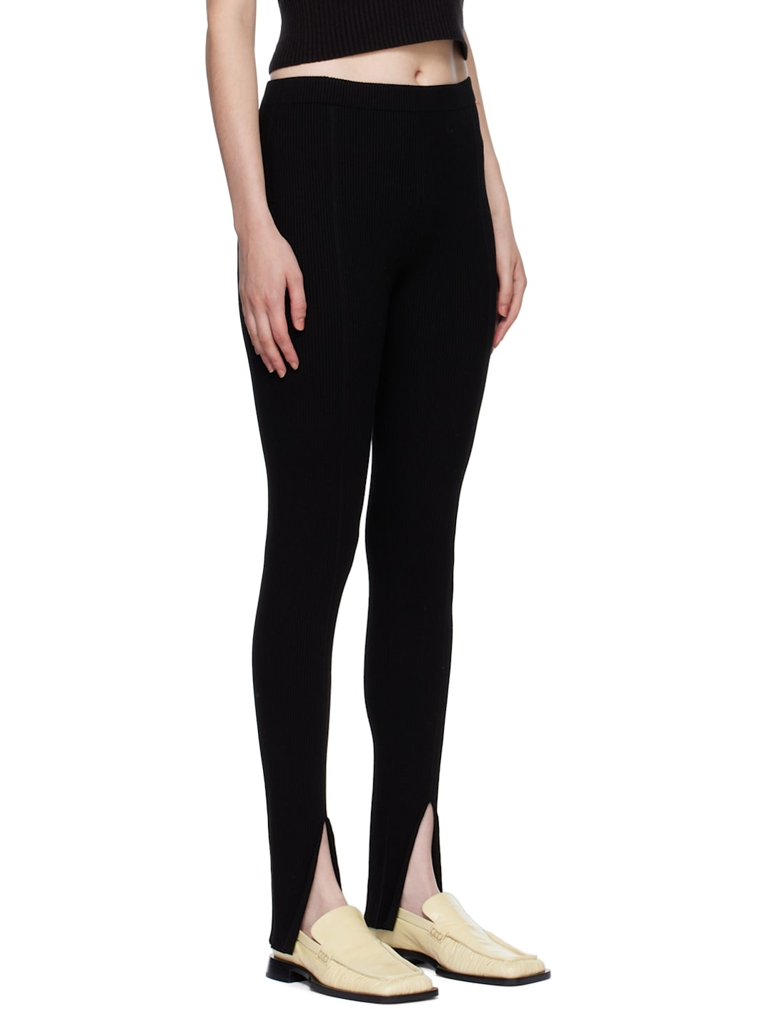 Black Leo Leggings - 2