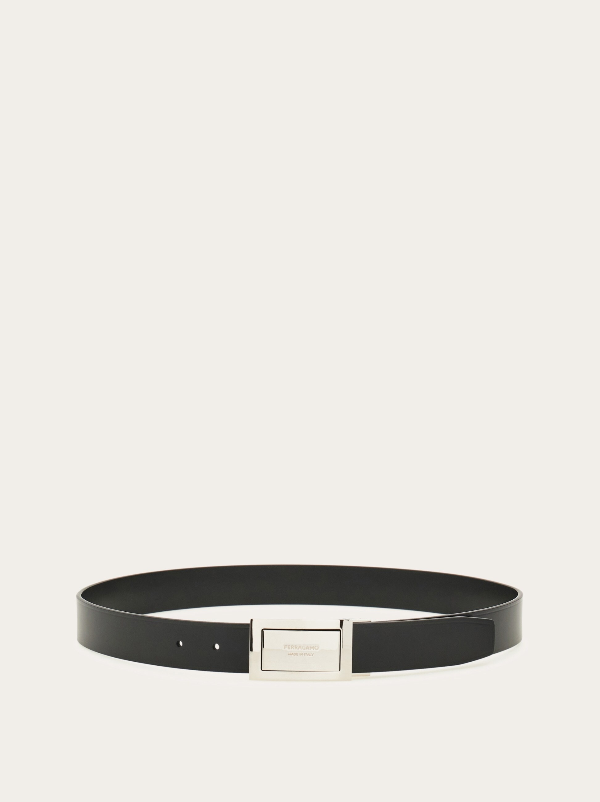 Reversible and adjustable belt with reversible buckle - 6