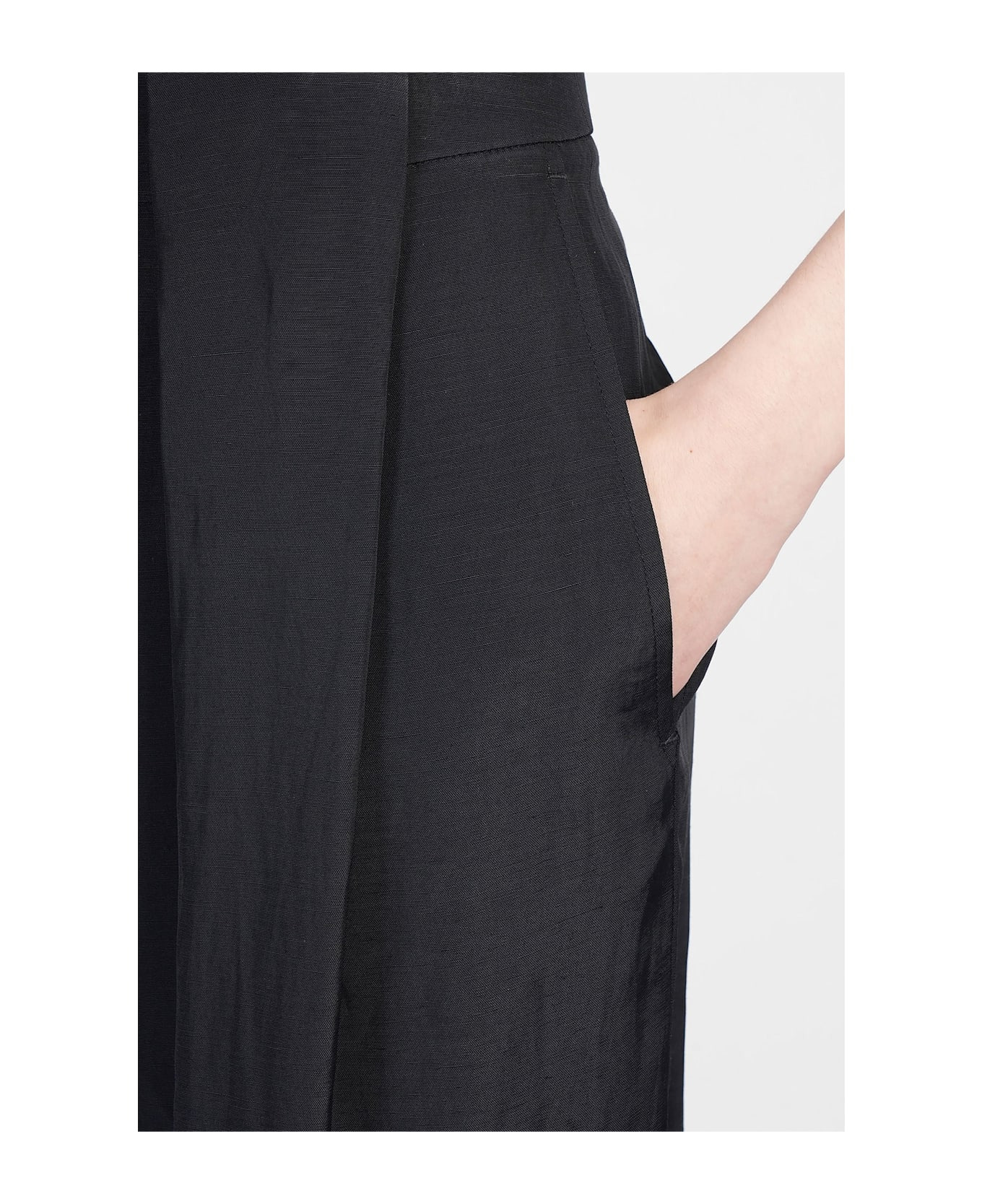 Pants In Black Viscose - 5