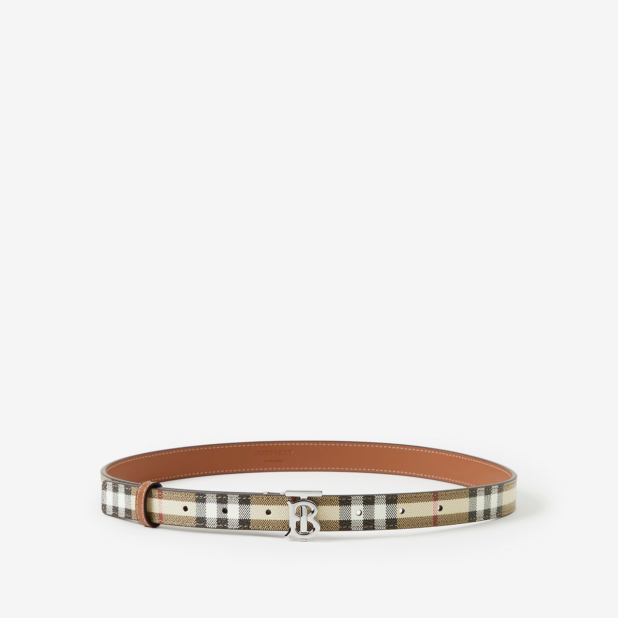 Monogram Motif Check Belt - 1