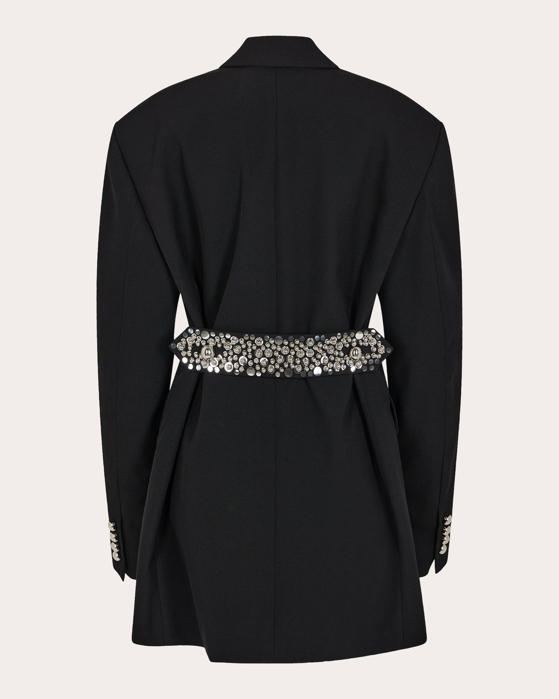 Embellished Wool Blazer - 2