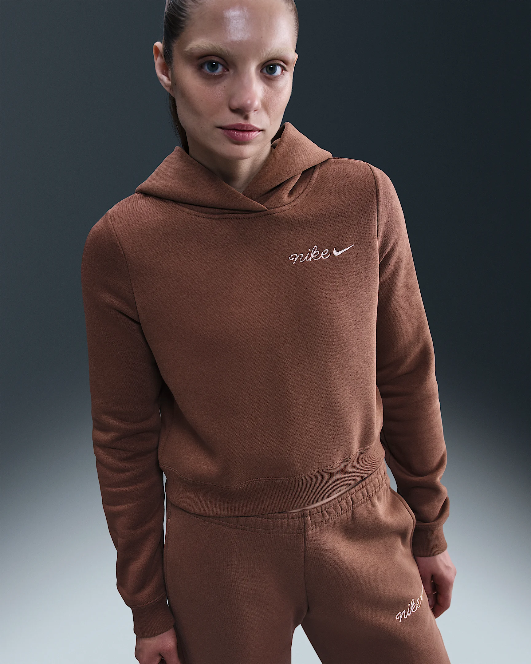 Nike Sportswear Phoenix Fleece Women's Shrunken Hoodie - 1