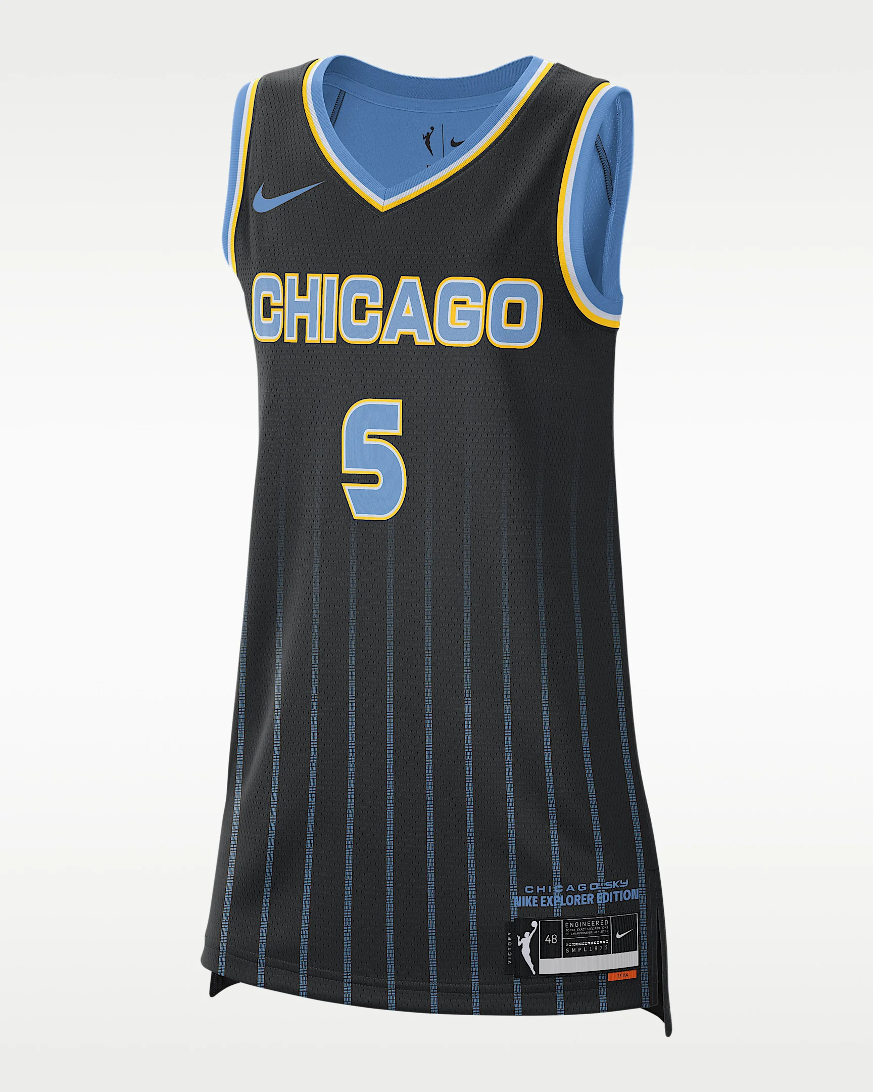 Chicago Sky Explorer Edition Nike Dri-FIT WNBA Victory Jersey - 1