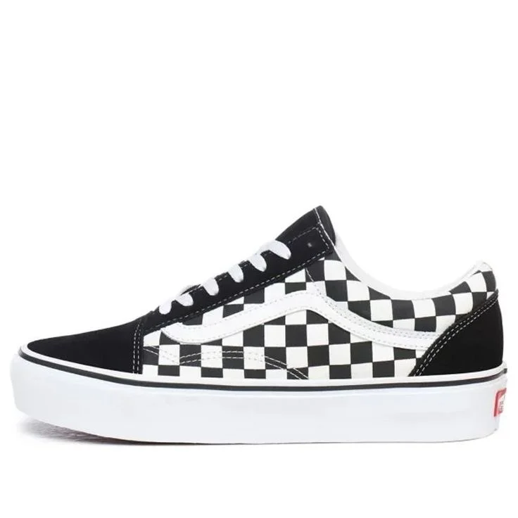 Vans 늙은 Skool 플랫폼 Checkerboard - 1