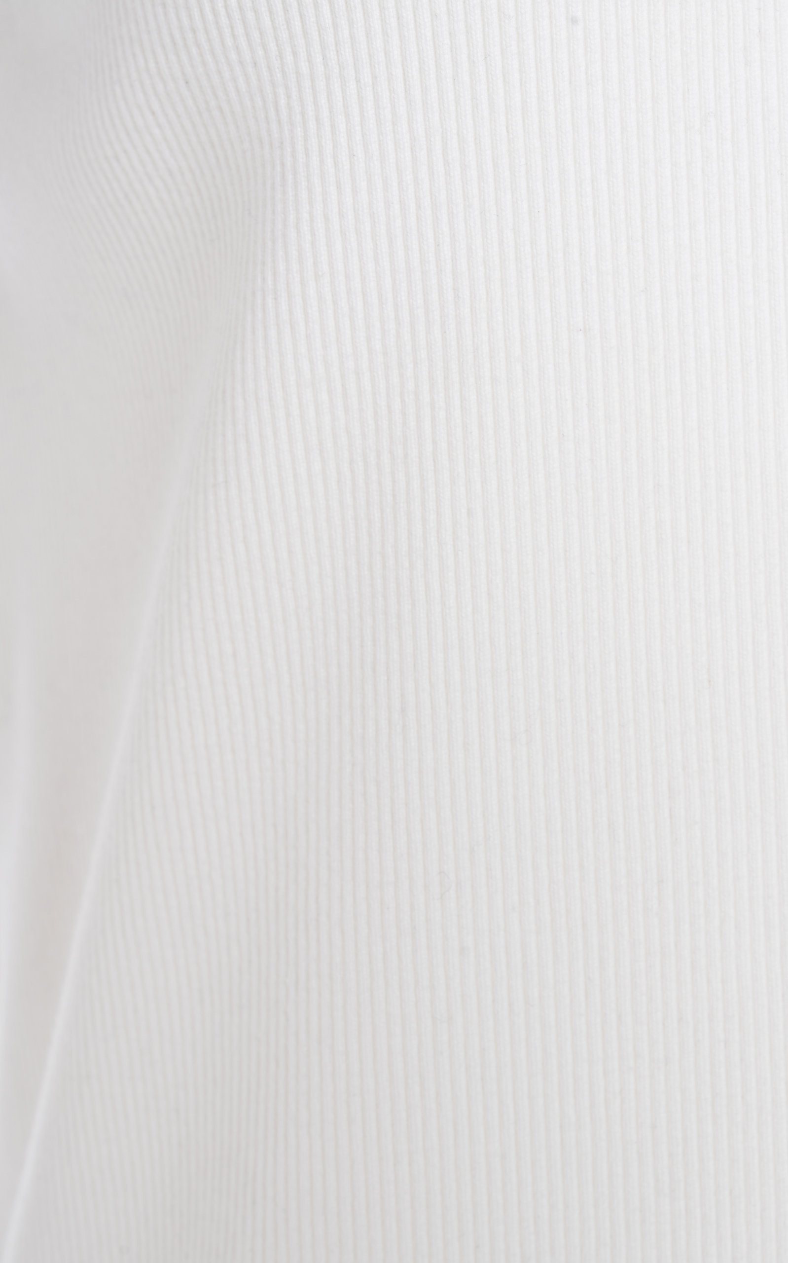 Ribbed Stretch Cotton Tank Top neutral - 5