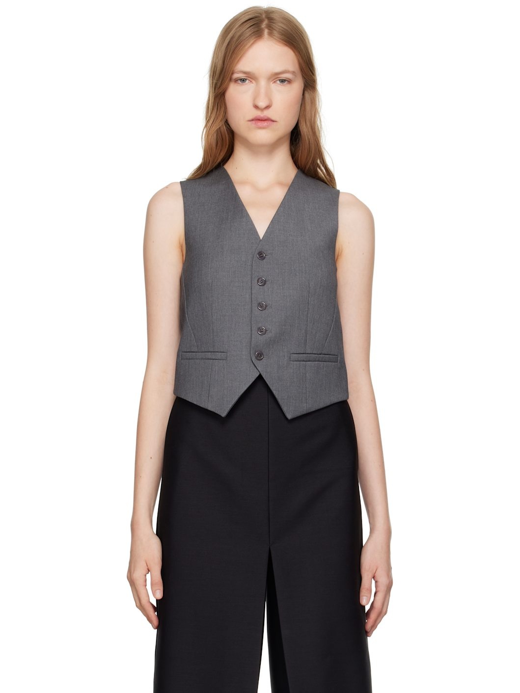 Gray Gelso Vest - 1