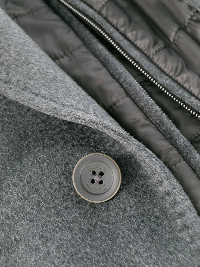 single-breasted layered coat 6