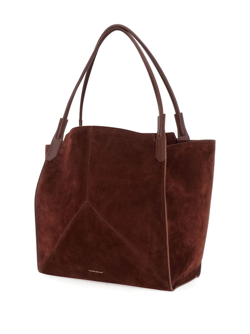 suede tote bag - 3