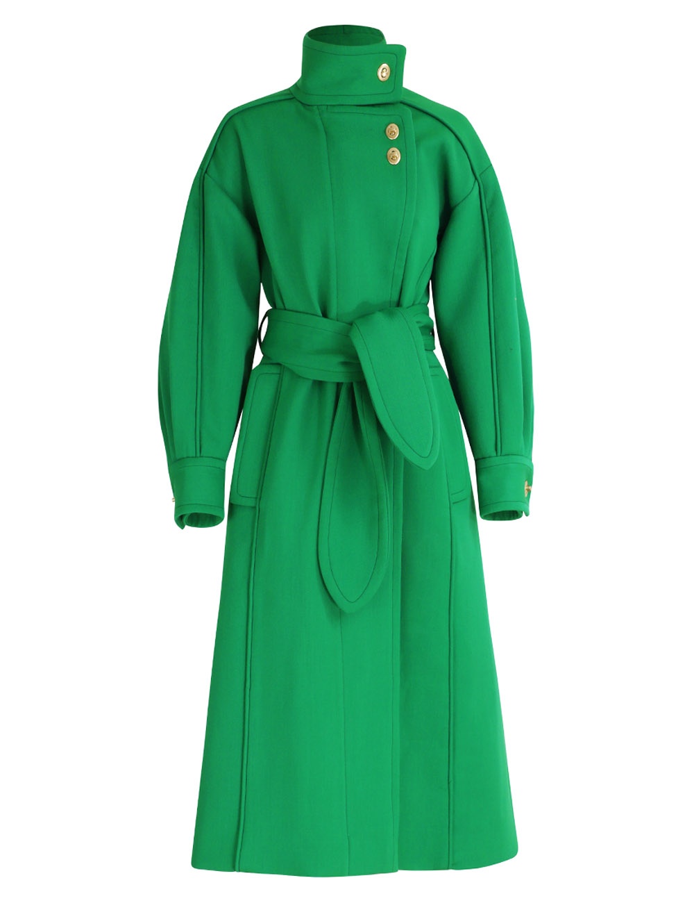 CELESTIAL FUNNEL NECK COAT - 1