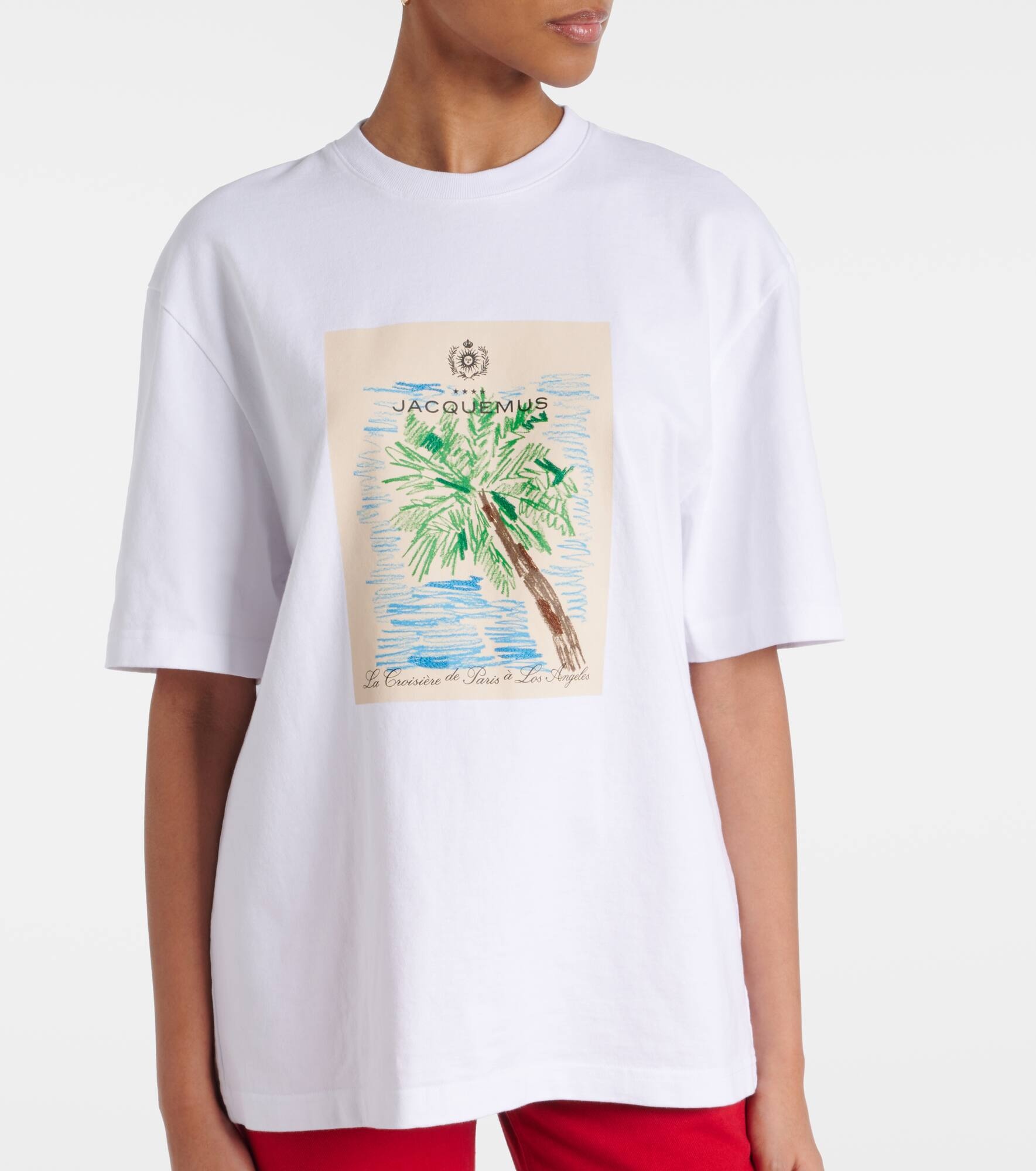 Marino printed cotton jersey T-shirt - 6