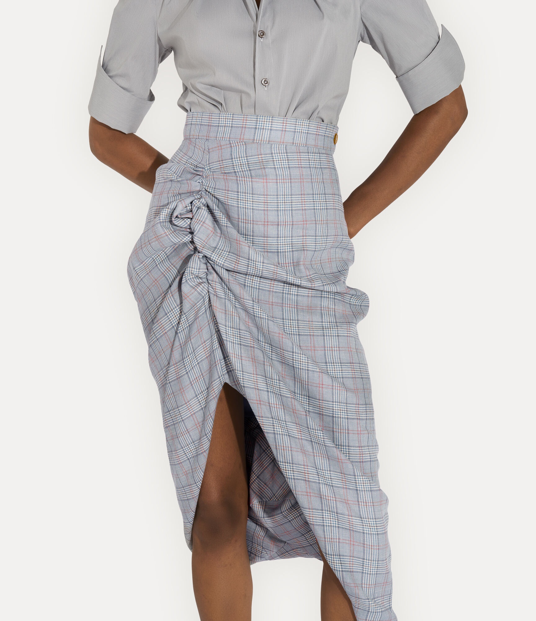 SIDE PANTHER SKIRT - 5