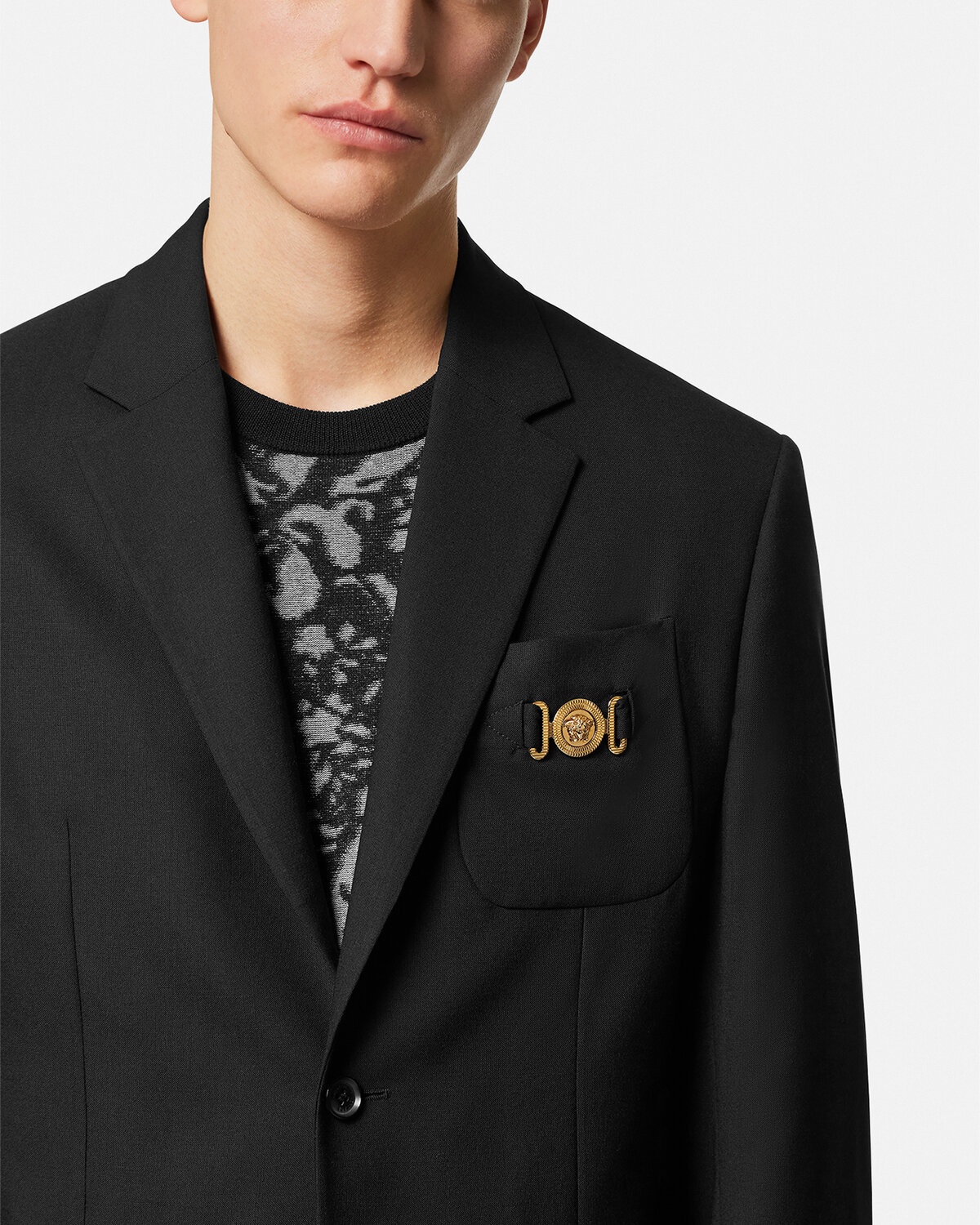 Medusa Biggie Single-Breasted Blazer - 5