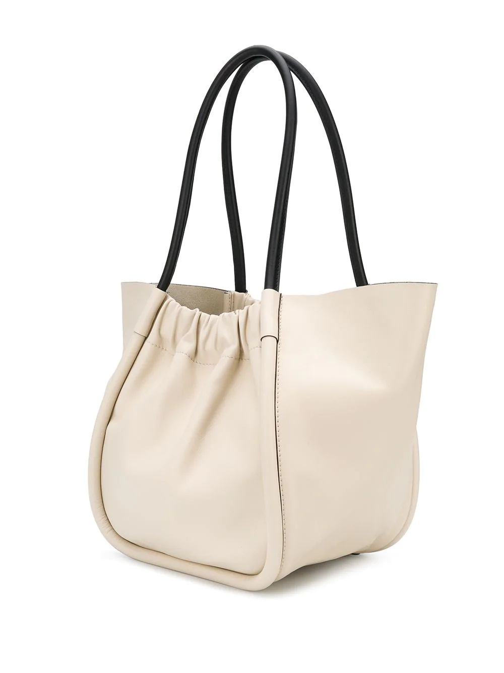 Ruched L tote bag - 3