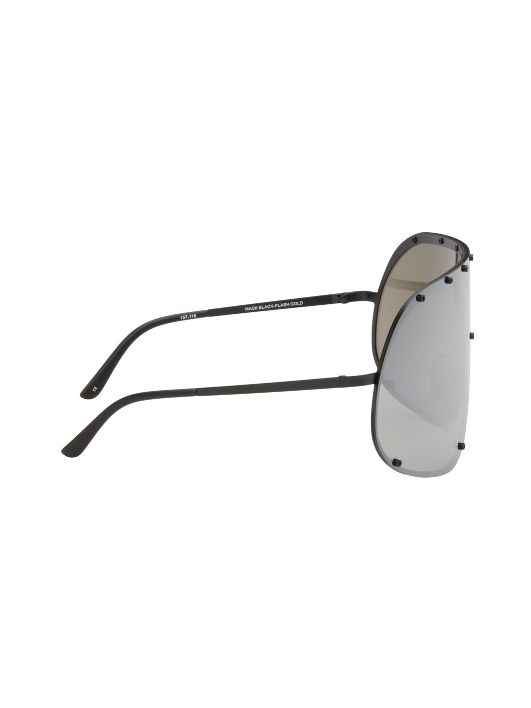 Black Porterville Shield Sunglasses - 2