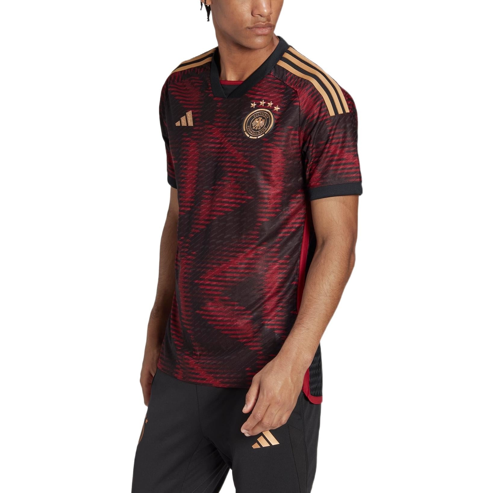 adidas Germany 2022-2023 World Cup Away Authenic Jersey HF1695 - 5