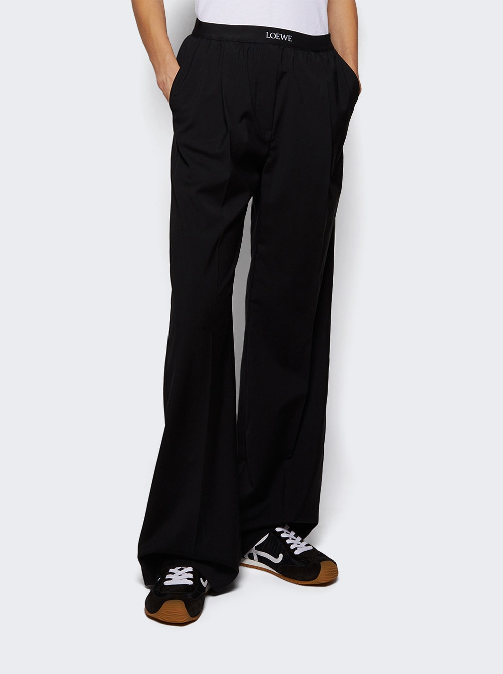 Wool Trousers Black - 2