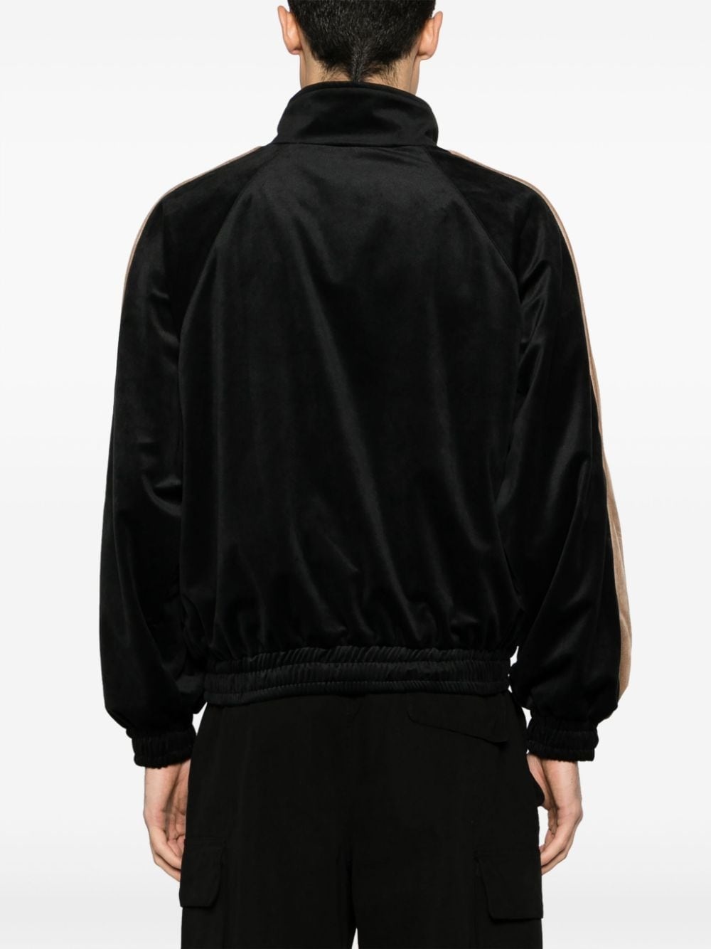Sky Lounge velvet track jacket - 4