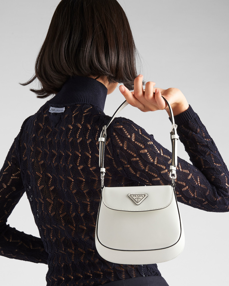 Prada Prada Cleo brushed leather mini bag outlook