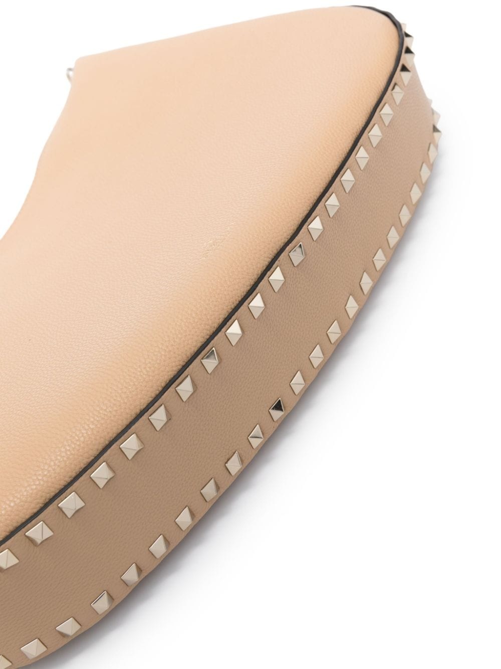 Rockstud leather cross body bag - 4