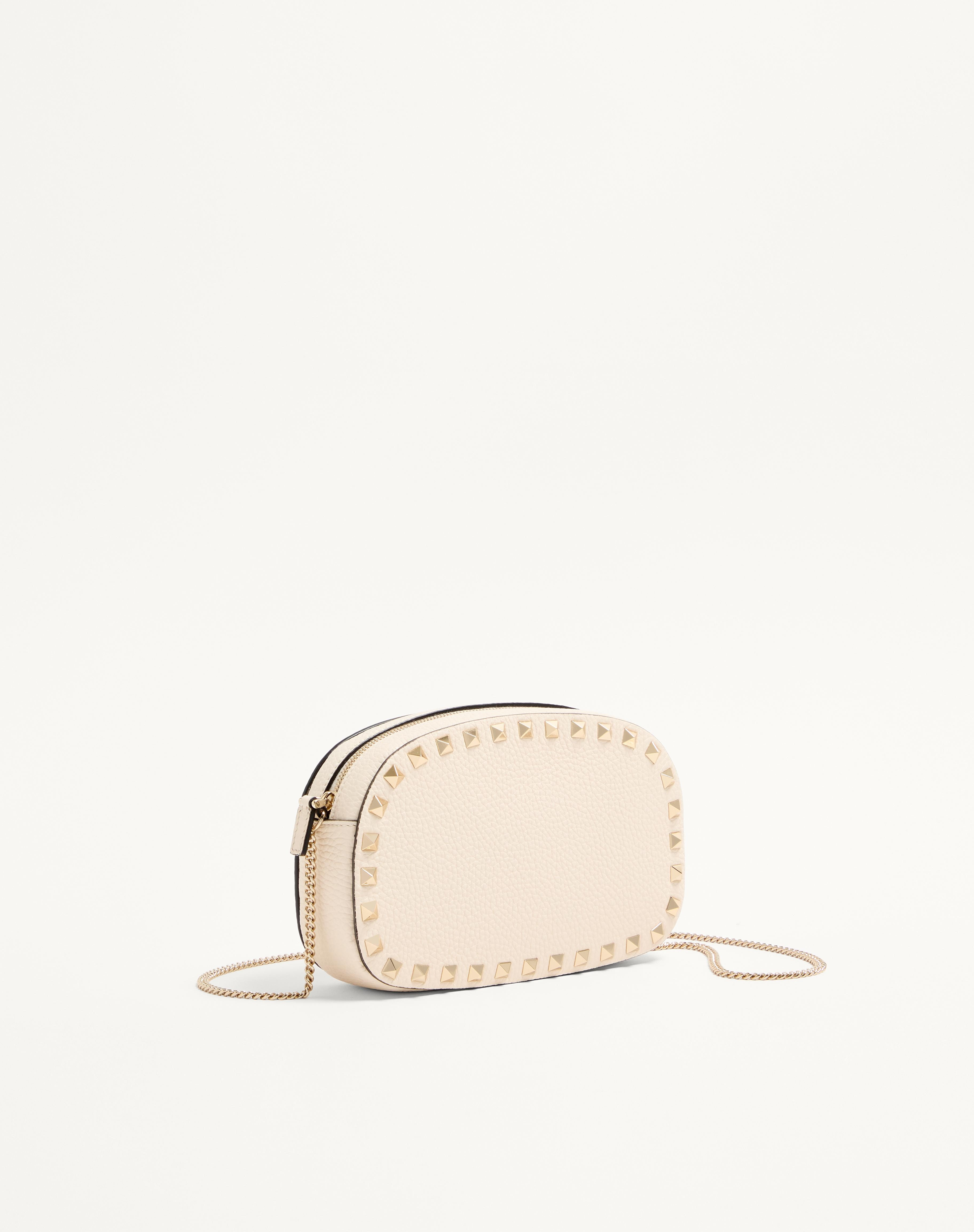 MINI ROCKSTUD CROSSBODY BAG IN GRAINY CALFSKIN - 2