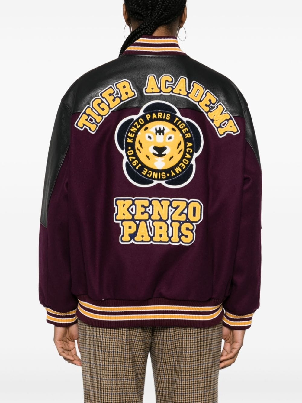 Tiger Academy-appliquÃ© varsity jacket - 4