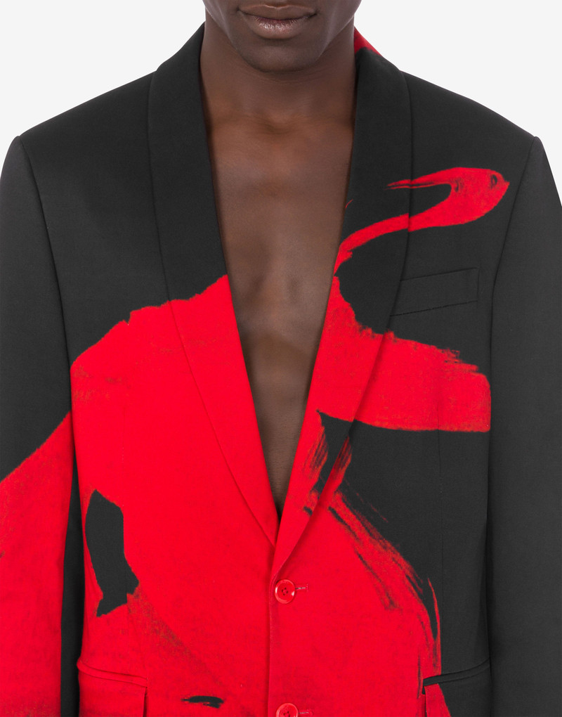 TONY VIRAMONTES ARCHIVE STRETCH GABARDINE JACKET 4