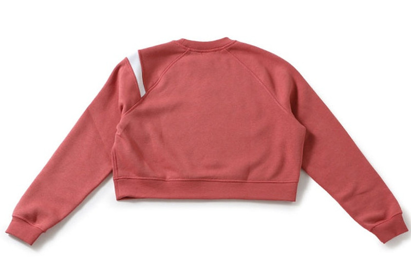 Nike (WMNS) Nike Nsw Swoosh Crew Fleece Sweatshirt 'Pink' BV3934-897 outlook