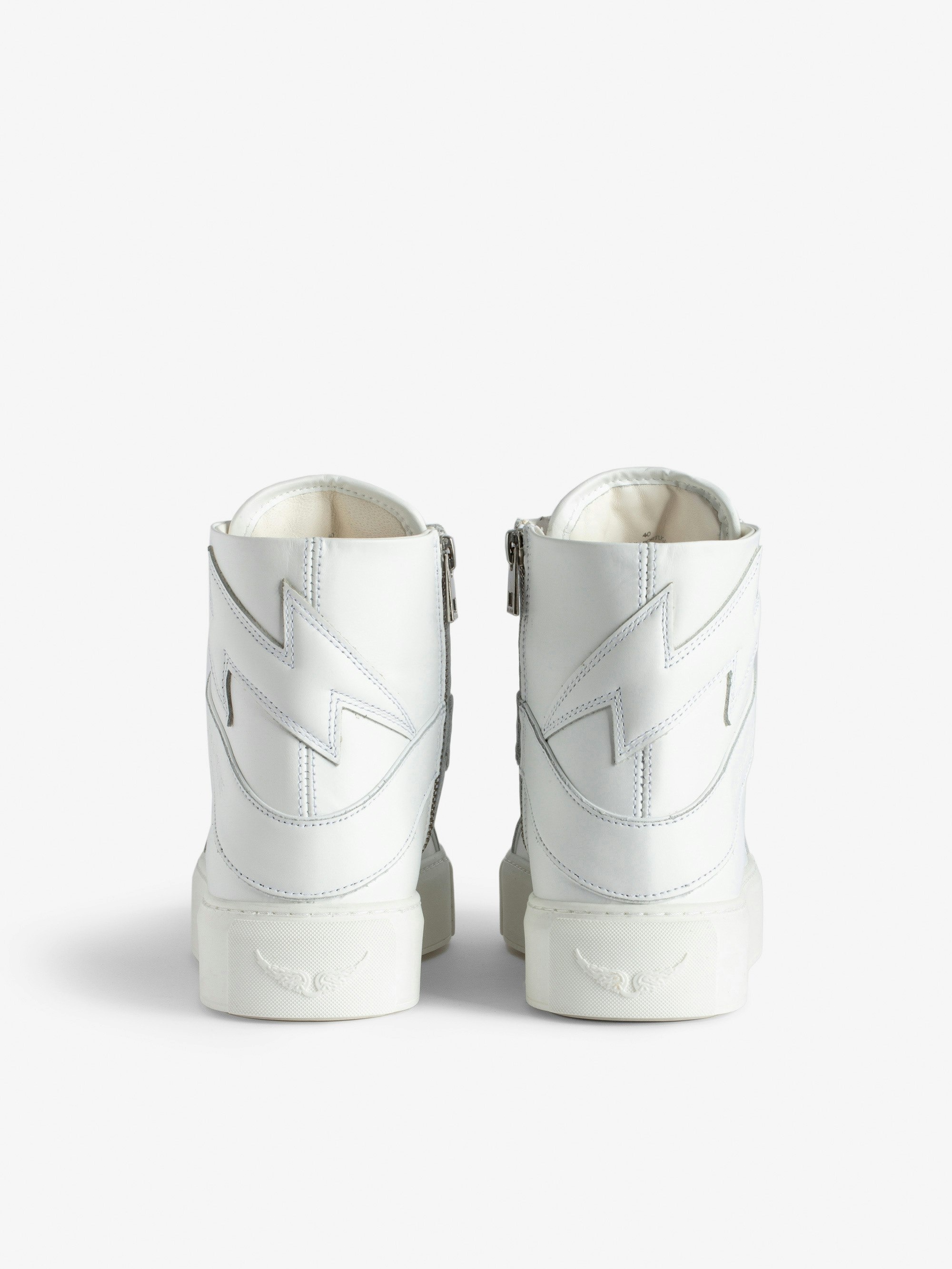 ZV1747 High Flash High-Top Platform Sneakers - 4