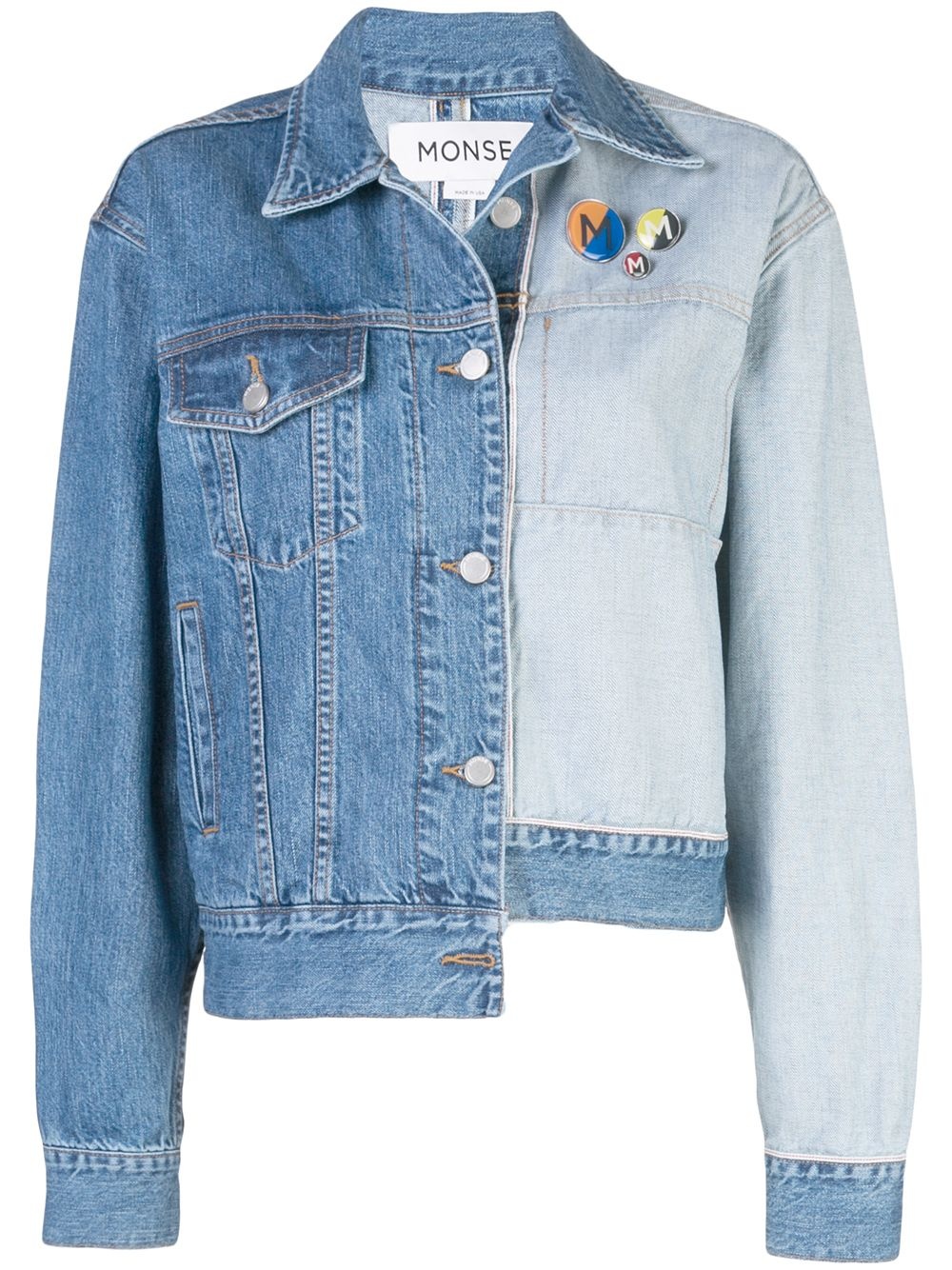 Inside Out denim jacket - 1