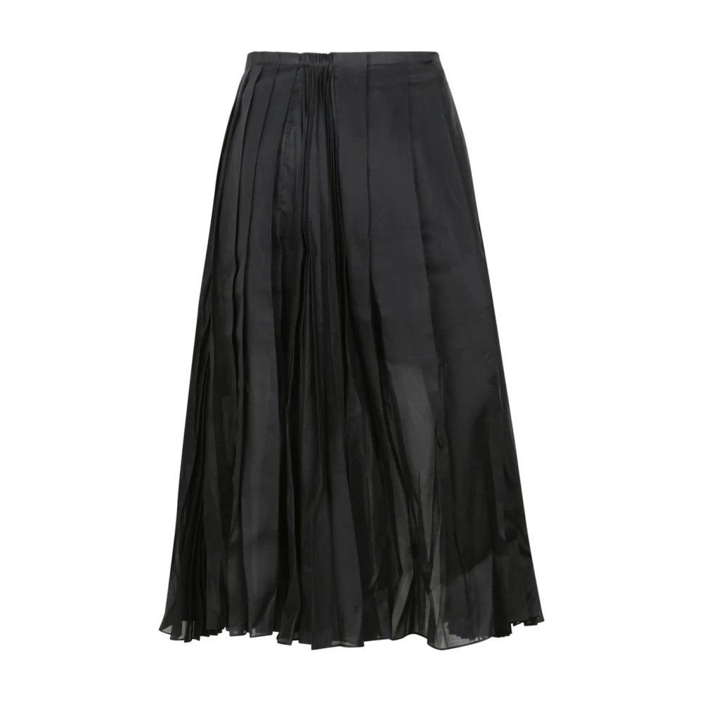 スカート JIL SANDER Pleated skirt Black 26679446_56272107_600.jpg