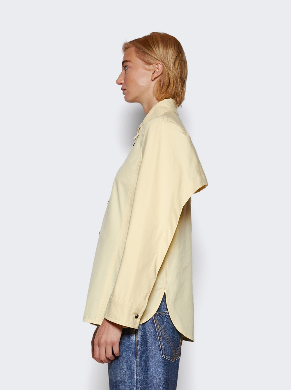 Storm Compact Flap Long-sleeve Shirt Ivory - 4