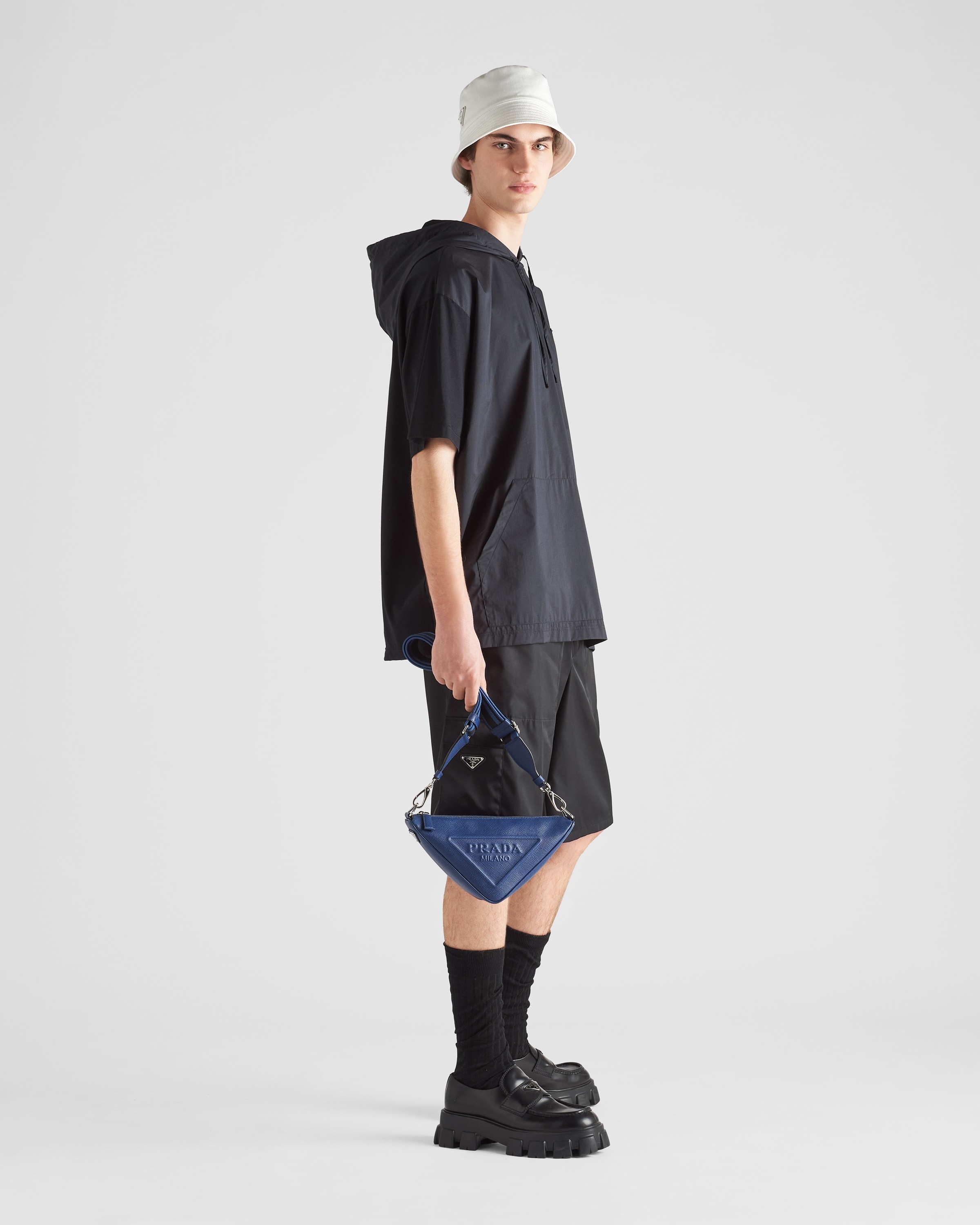 Technical cotton and jersey T-shirt - 6