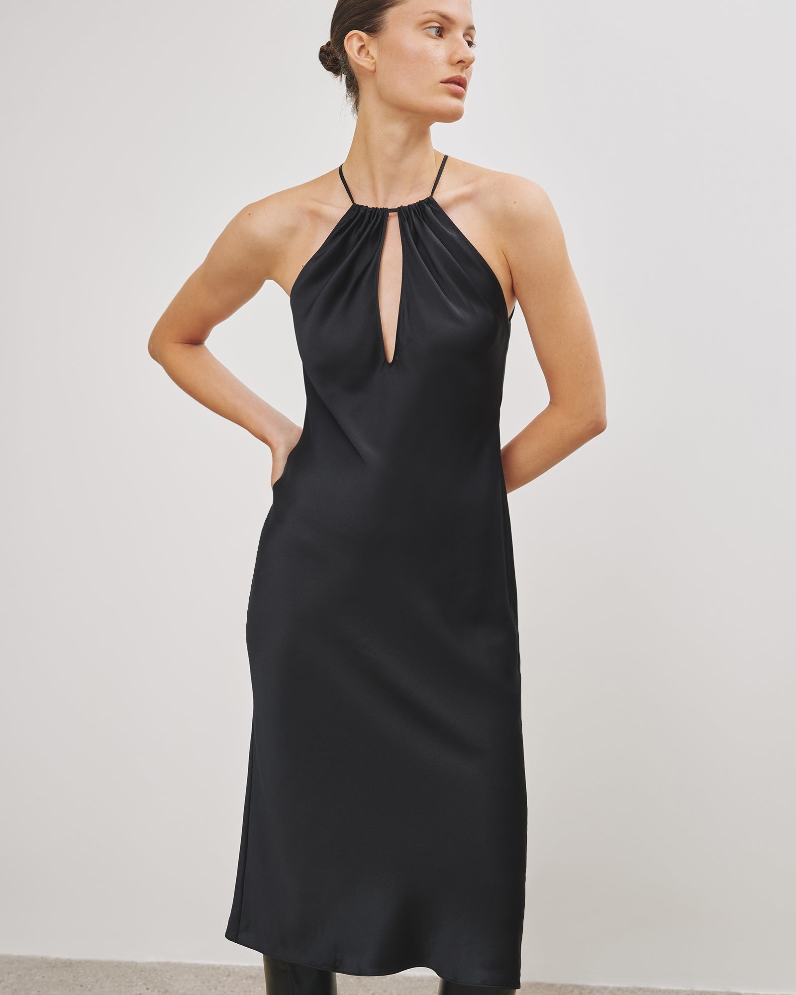 EGLANTINE HALTERNECK DRESS - 5