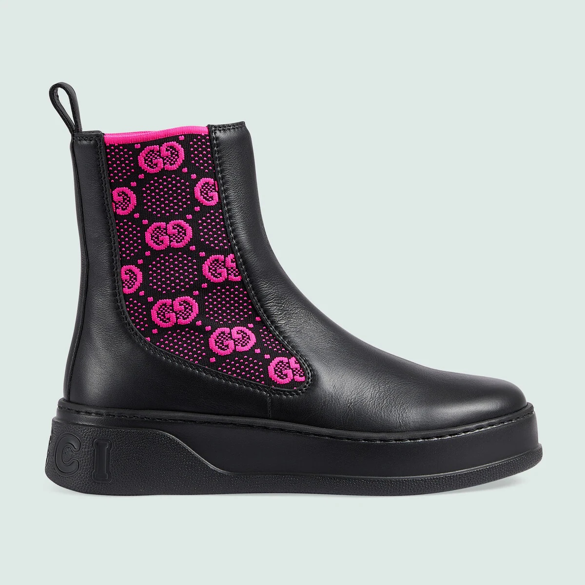 Women's boot with GG jersey - 1
