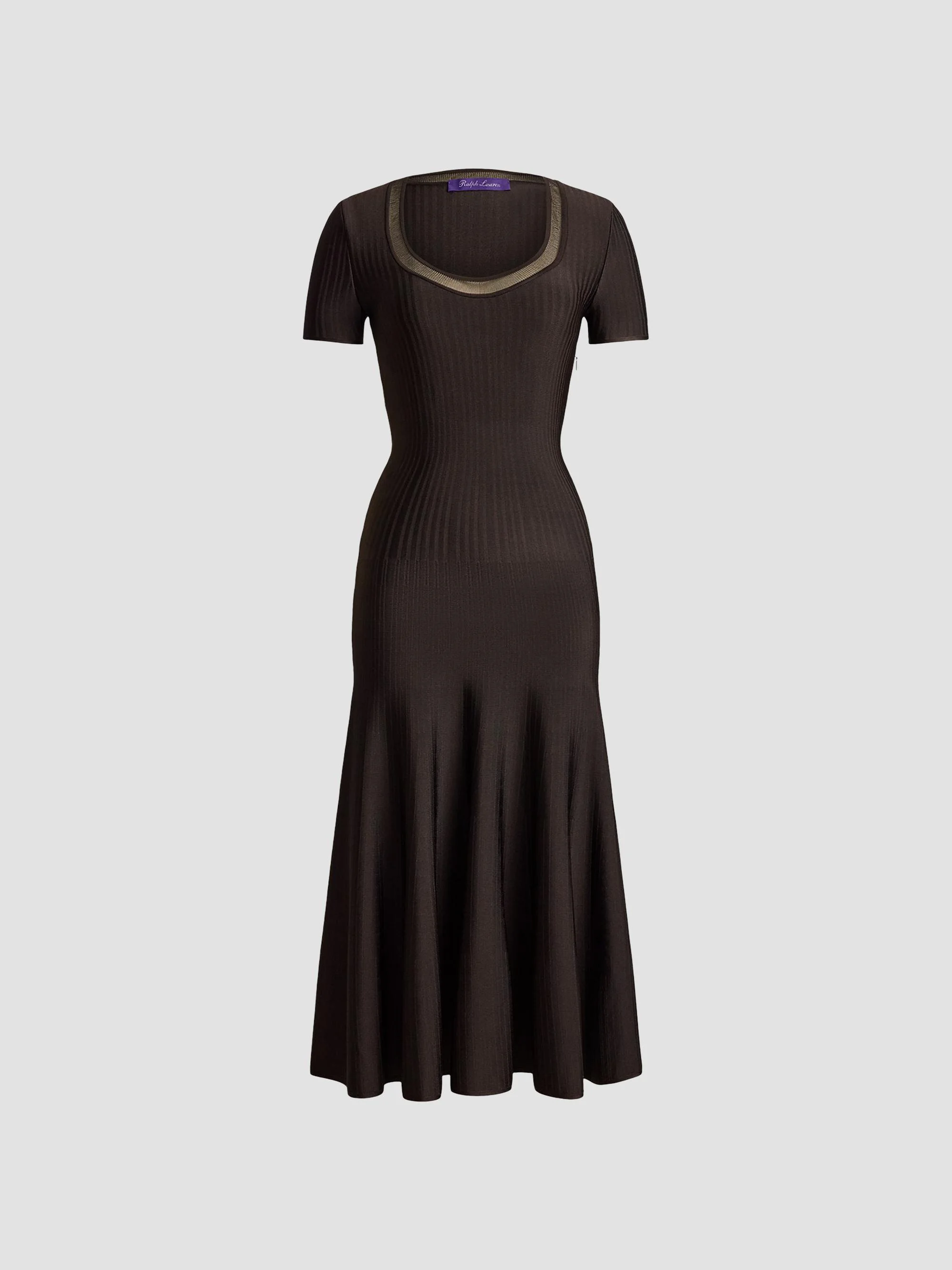 Women's Gwenn Sheer-Trim Sweater Day Dress - Sycamore - 1