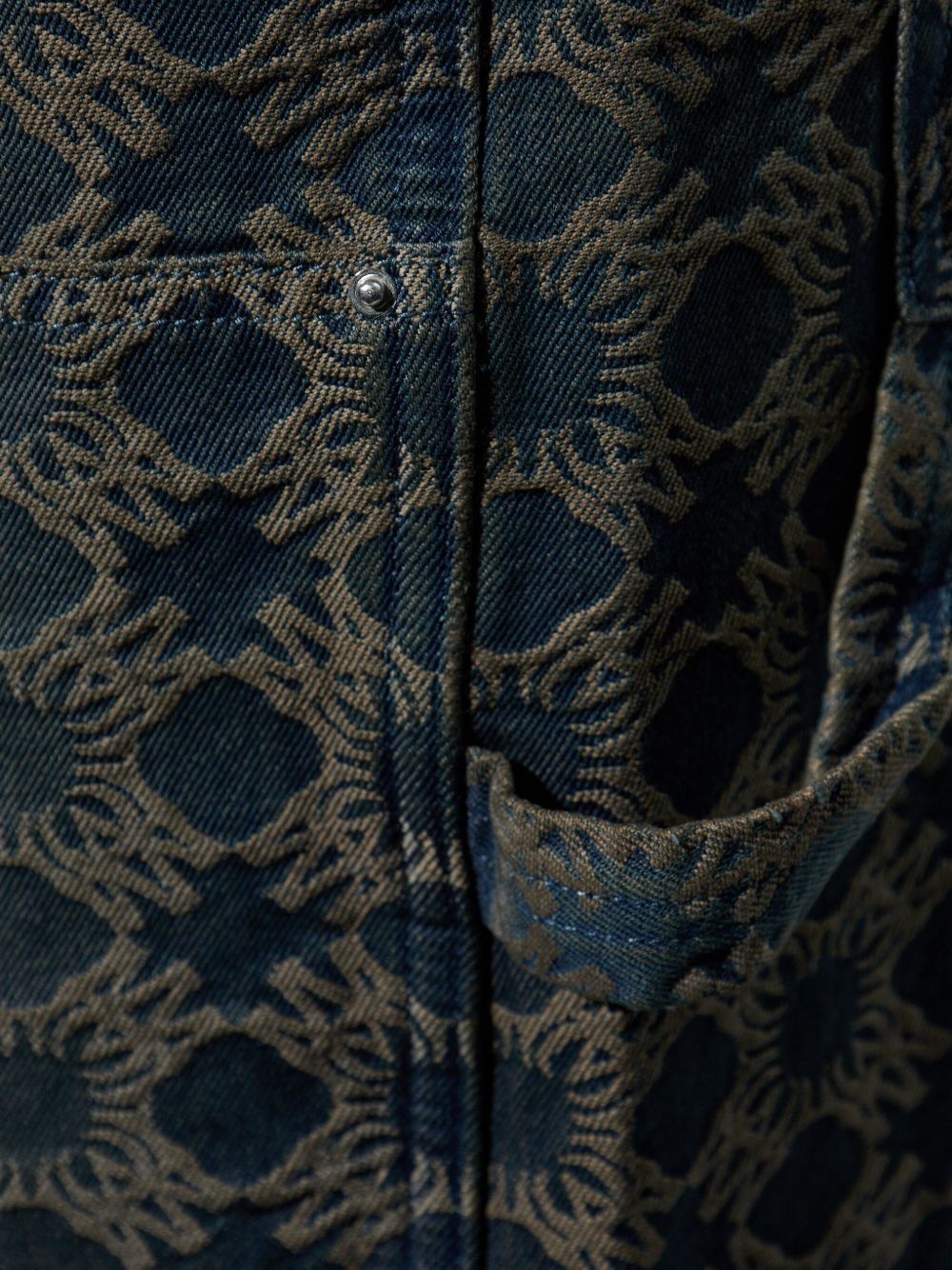 Ma Quad jacquard carpenter jeans - 5