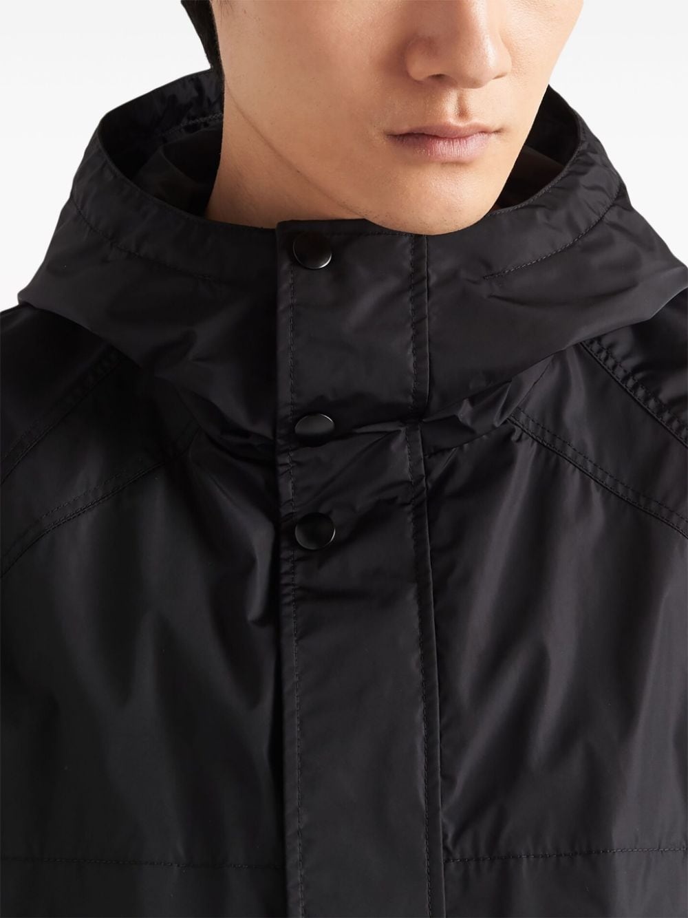 technical lightweight hooded jacket - 3