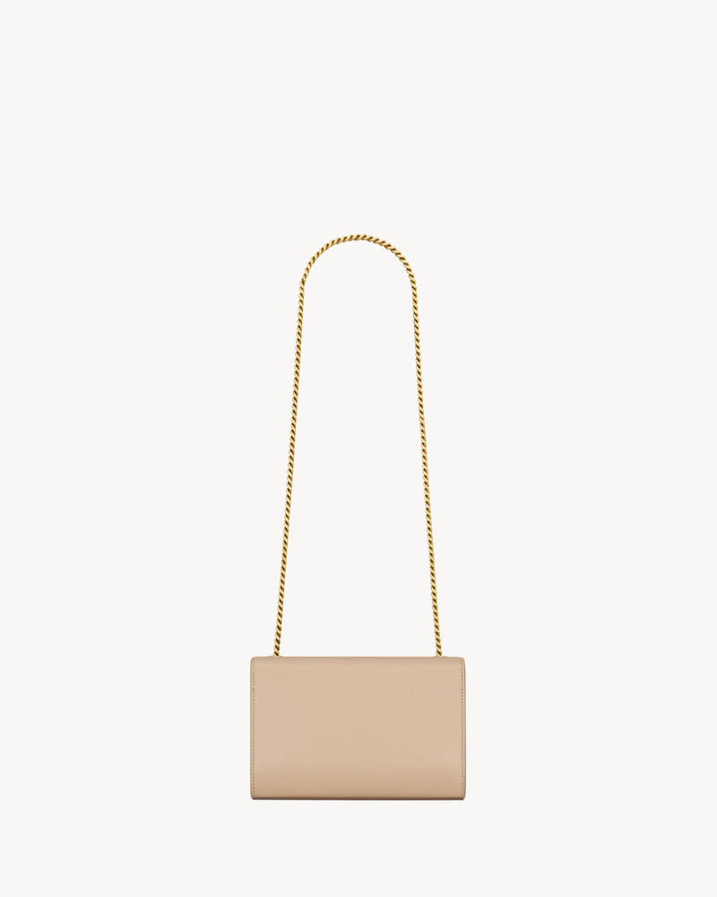 SAINT LAURENT KATE SMALL IN GRAIN DE POUDRE LEATHER outlook
