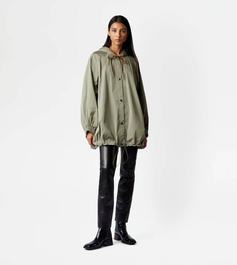 Tod's TOD'S WINDBREAKER - GREEN outlook