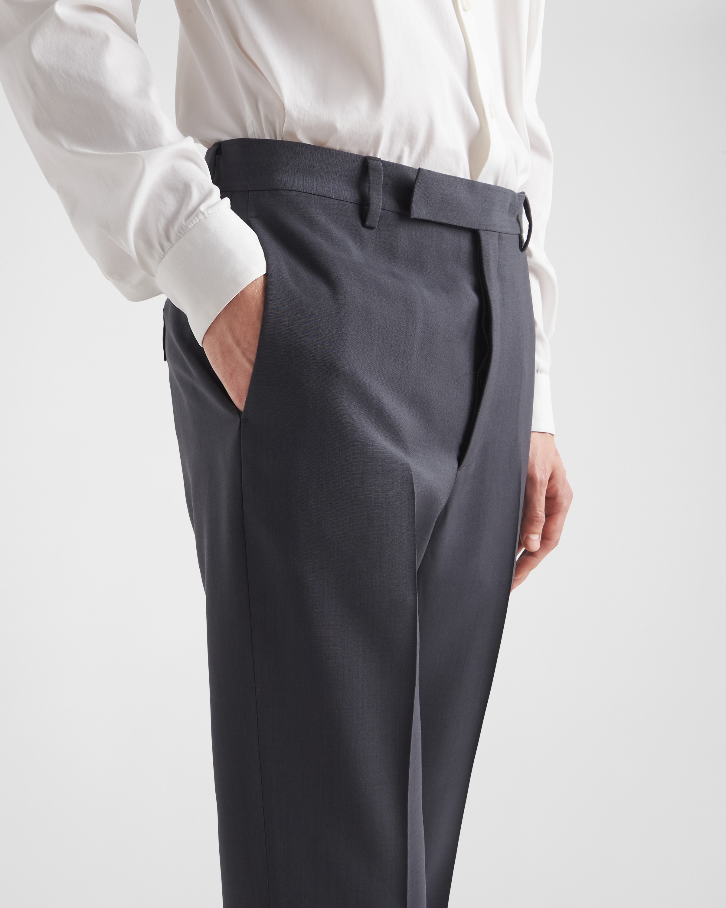 Tailored wool and mohair pants - 3