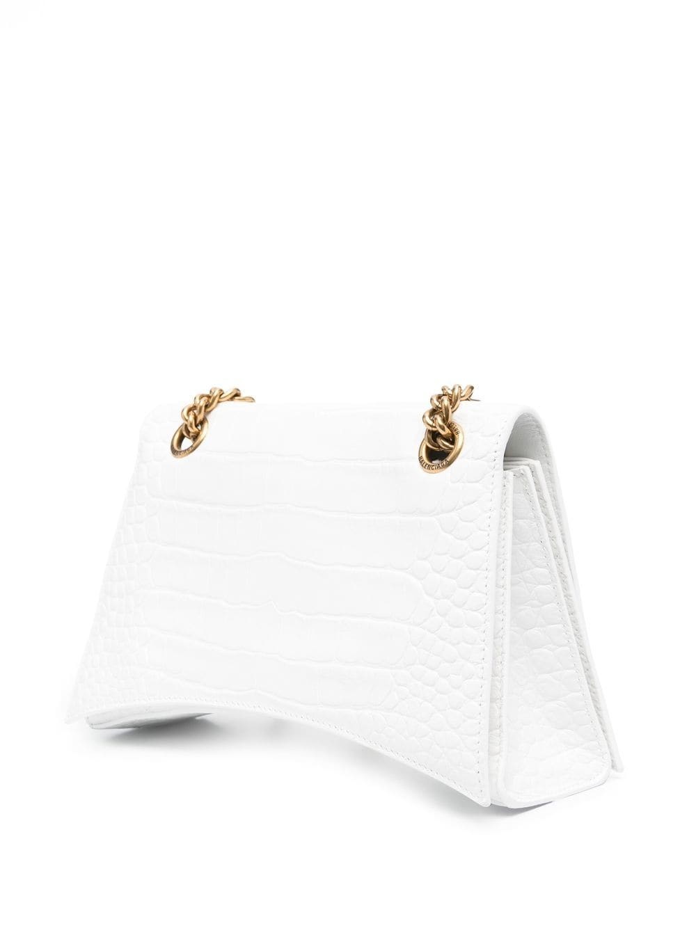 Crush crocodile-embossed crossbody bag - 4