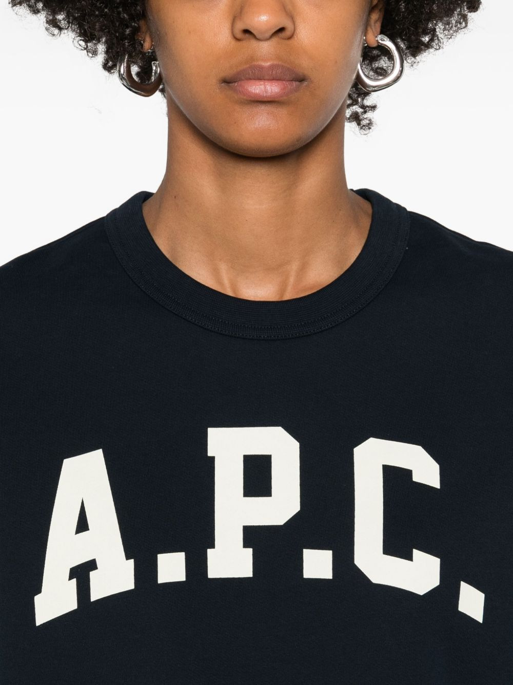 logo-appliqué sweatshirt - 5