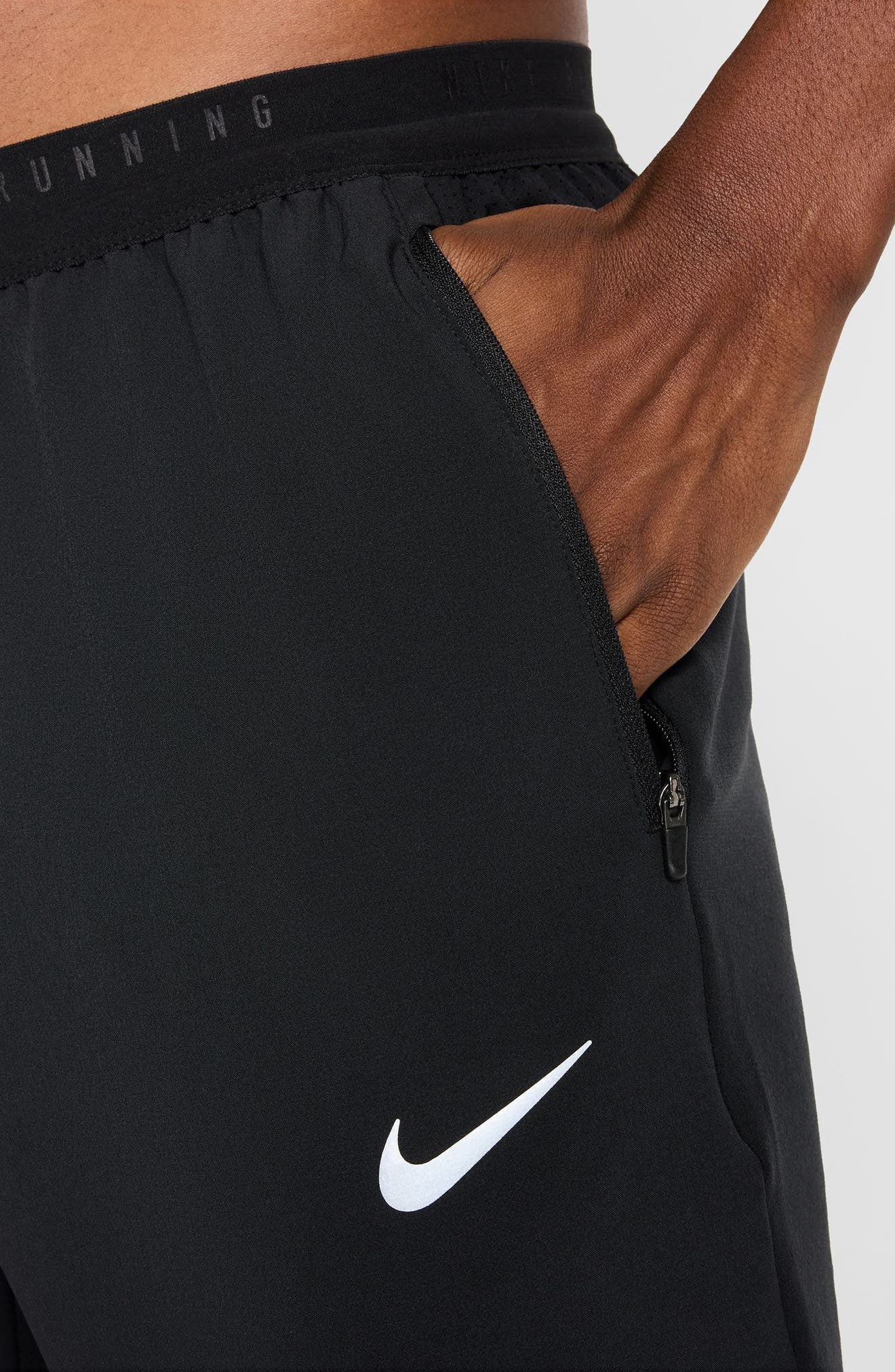 Nike Stride Dri-FIT Woven Running Pants in Black at Nordstrom - 3