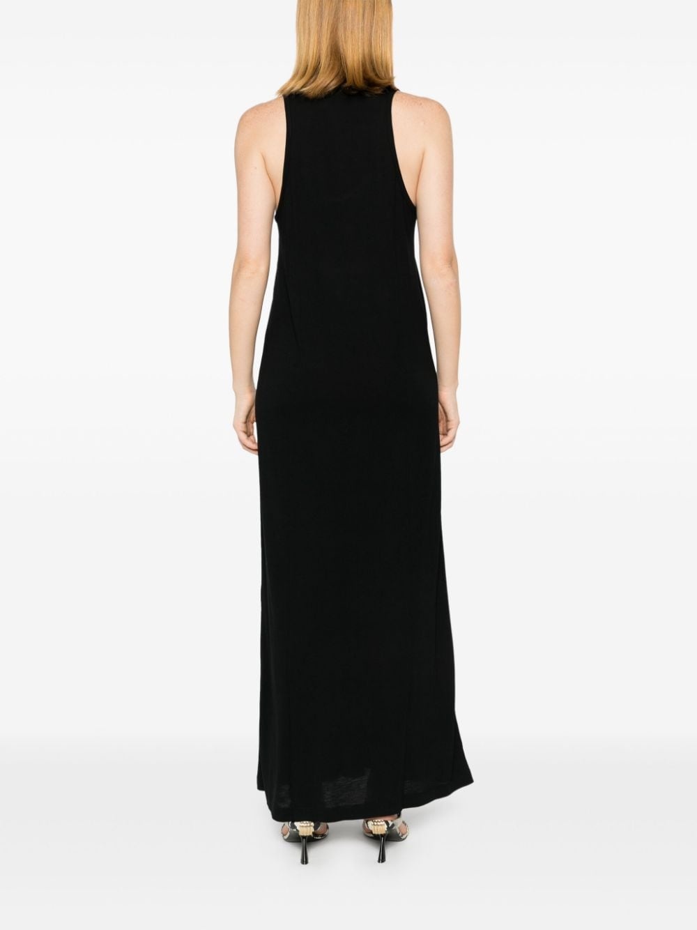 sleeveless maxi dress - 4