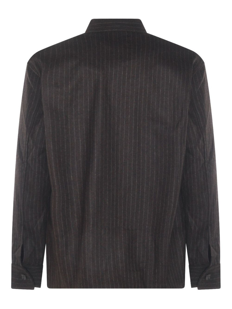 NN07 pinstripe-print shirt outlook