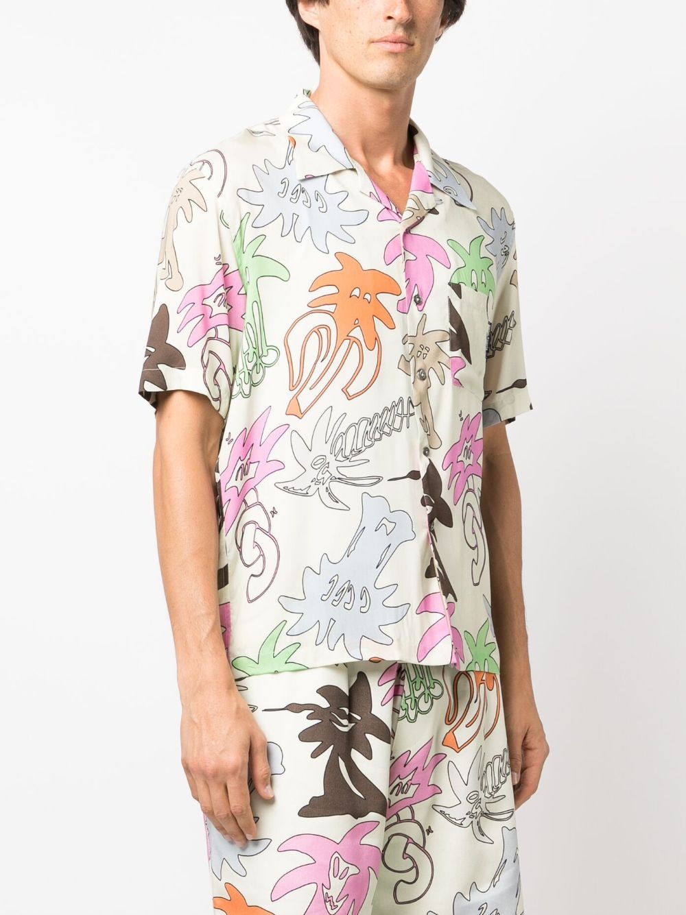 Palmity Allover-print shirt - 3