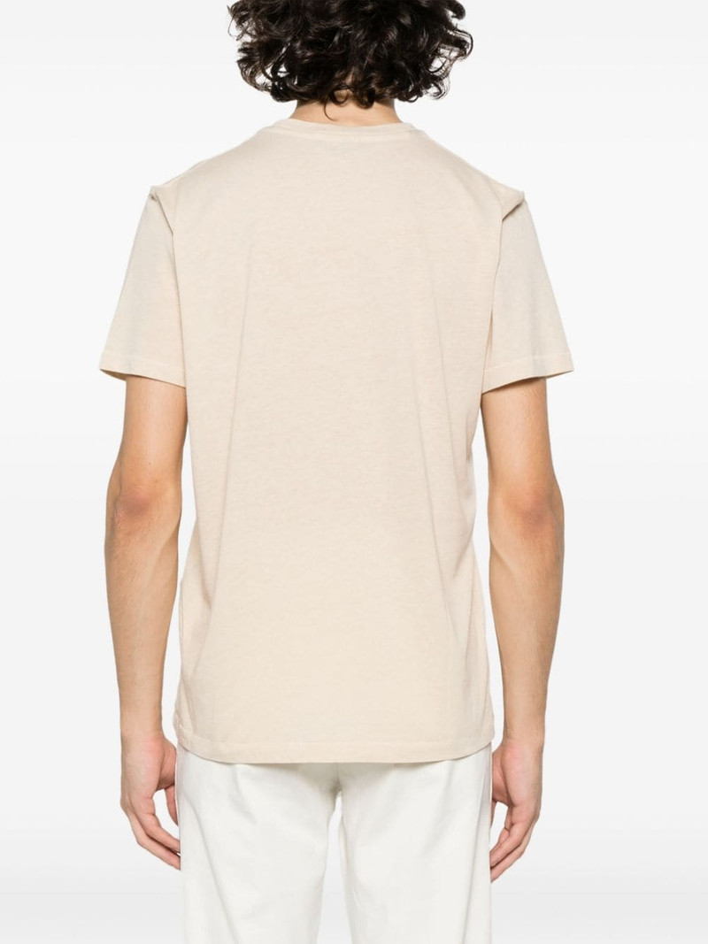 mÃ©lange-effect cotton-blend T-shirt 4