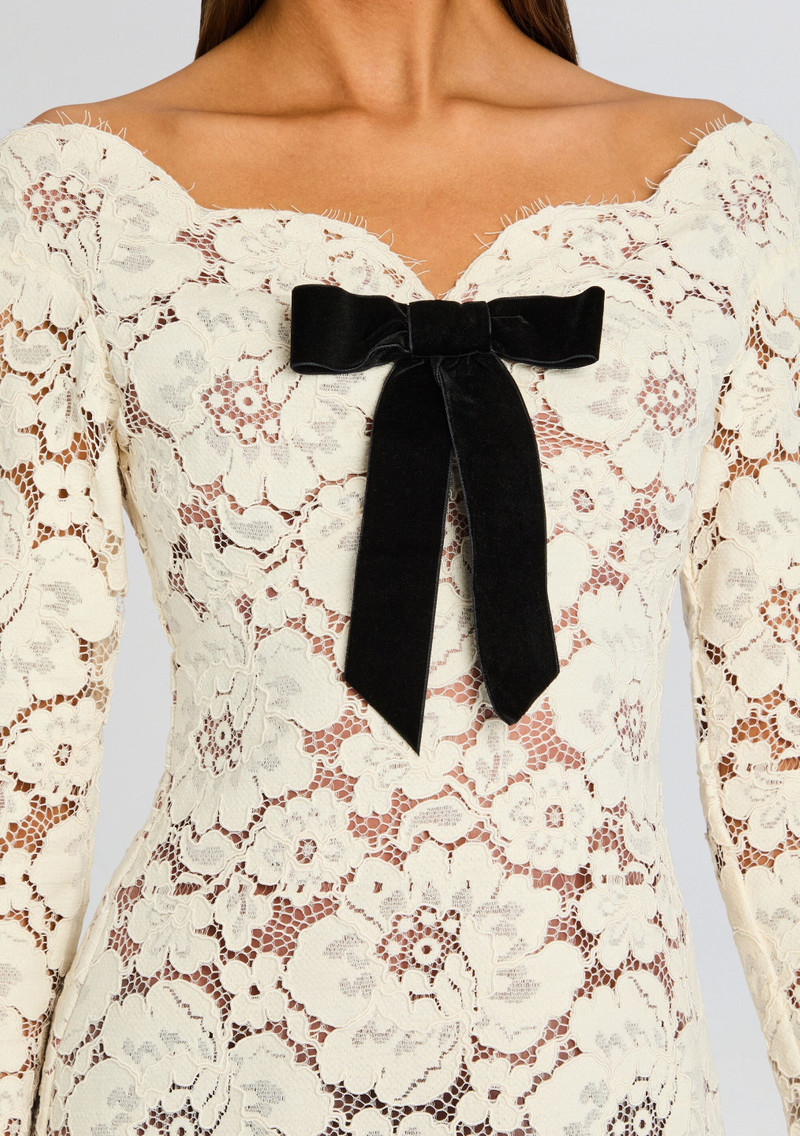 RETROFÊTE PERDITA LACE DRESS outlook