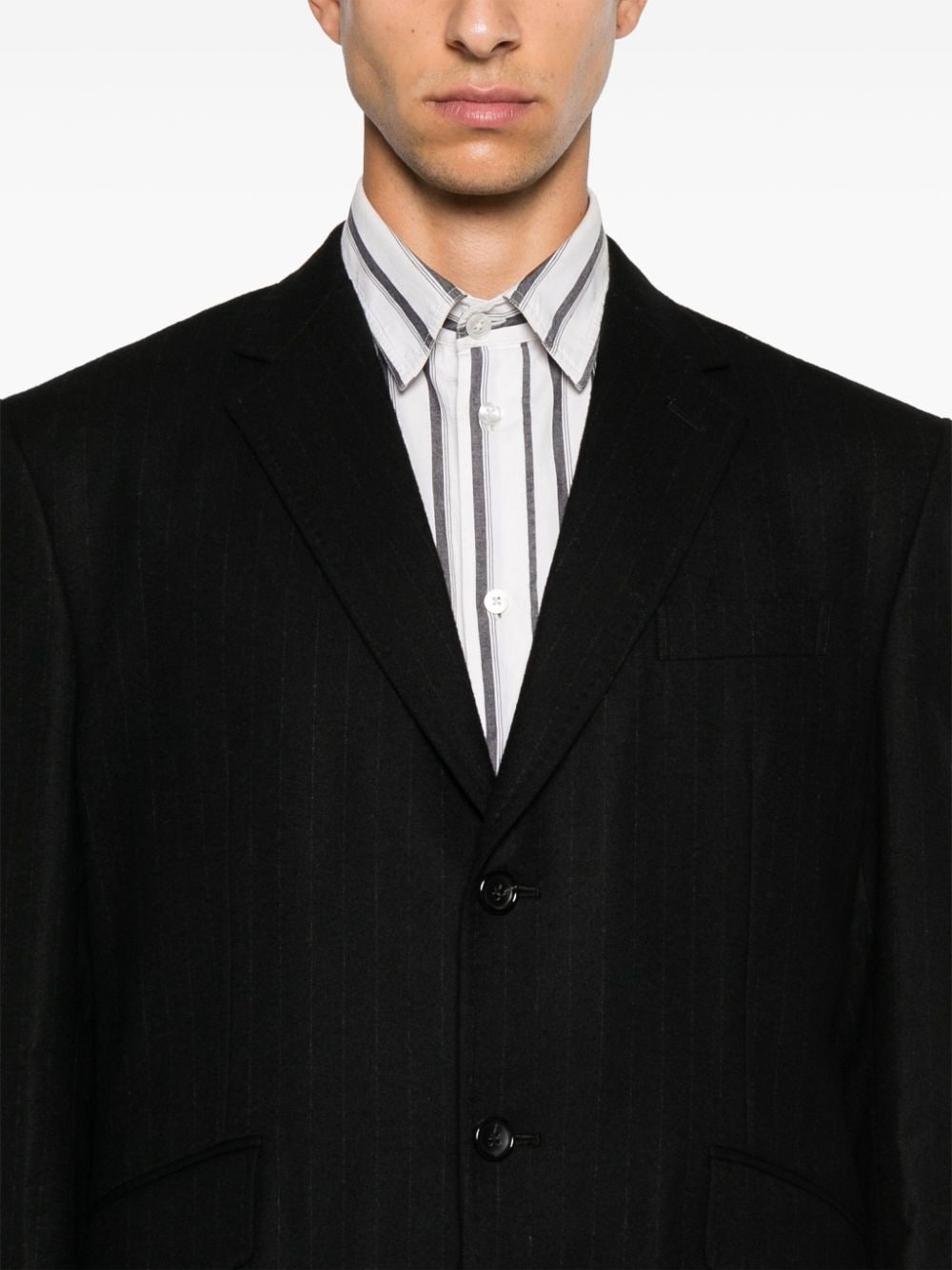 pinstripe coat - 5